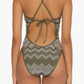 Becca - Reveal High Cut One Piece Swimsuit