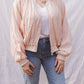 Steve Madden - Bessie Woven Bomber Jacket