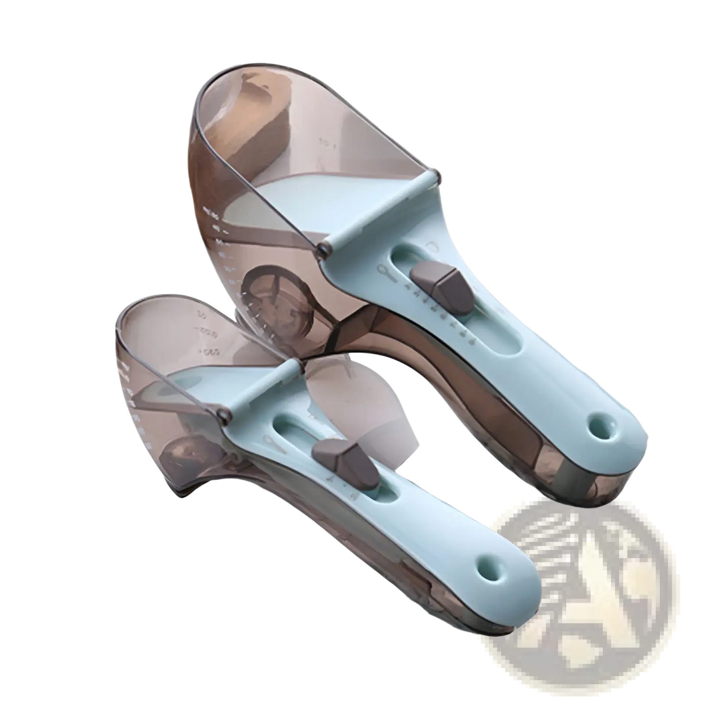 Adjustable Measuring Spoon Set with Magnetic Base