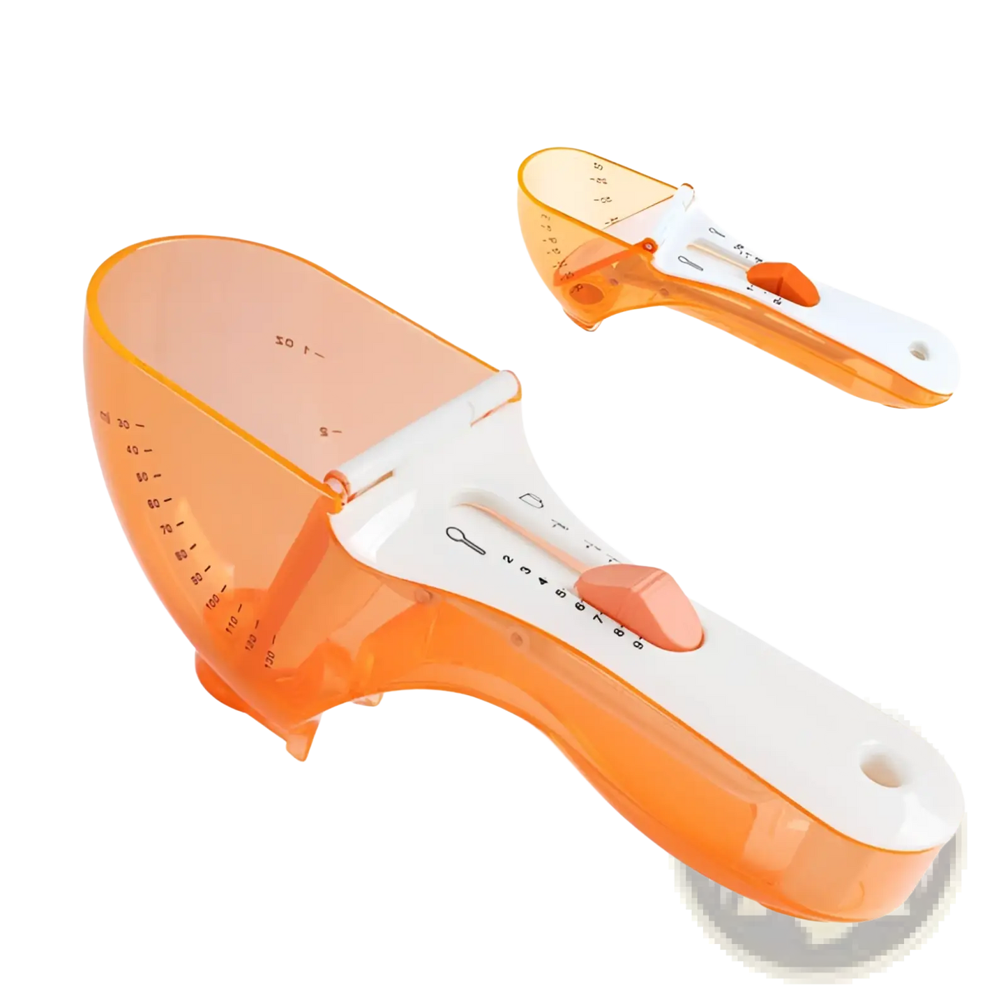 Adjustable Measuring Spoon Set with Magnetic Base