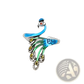 Adjustable Peacock and Fish Crochet Tension Rings