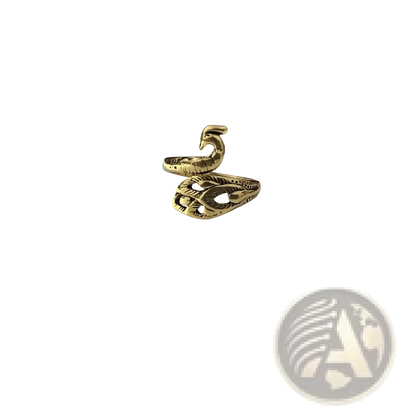 Adjustable Peacock and Fish Crochet Tension Rings