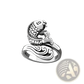 Adjustable Peacock and Fish Crochet Tension Rings