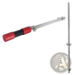Adjustable Silver Metal 30cm Extension Rod Set