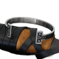 Adjustable Viking Rune Titanium Steel Open Cuff Bracelet