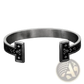 Adjustable Viking Rune Titanium Steel Open Cuff Bracelet