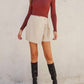 Dress Forum - Vegan Leather Mini Skirt