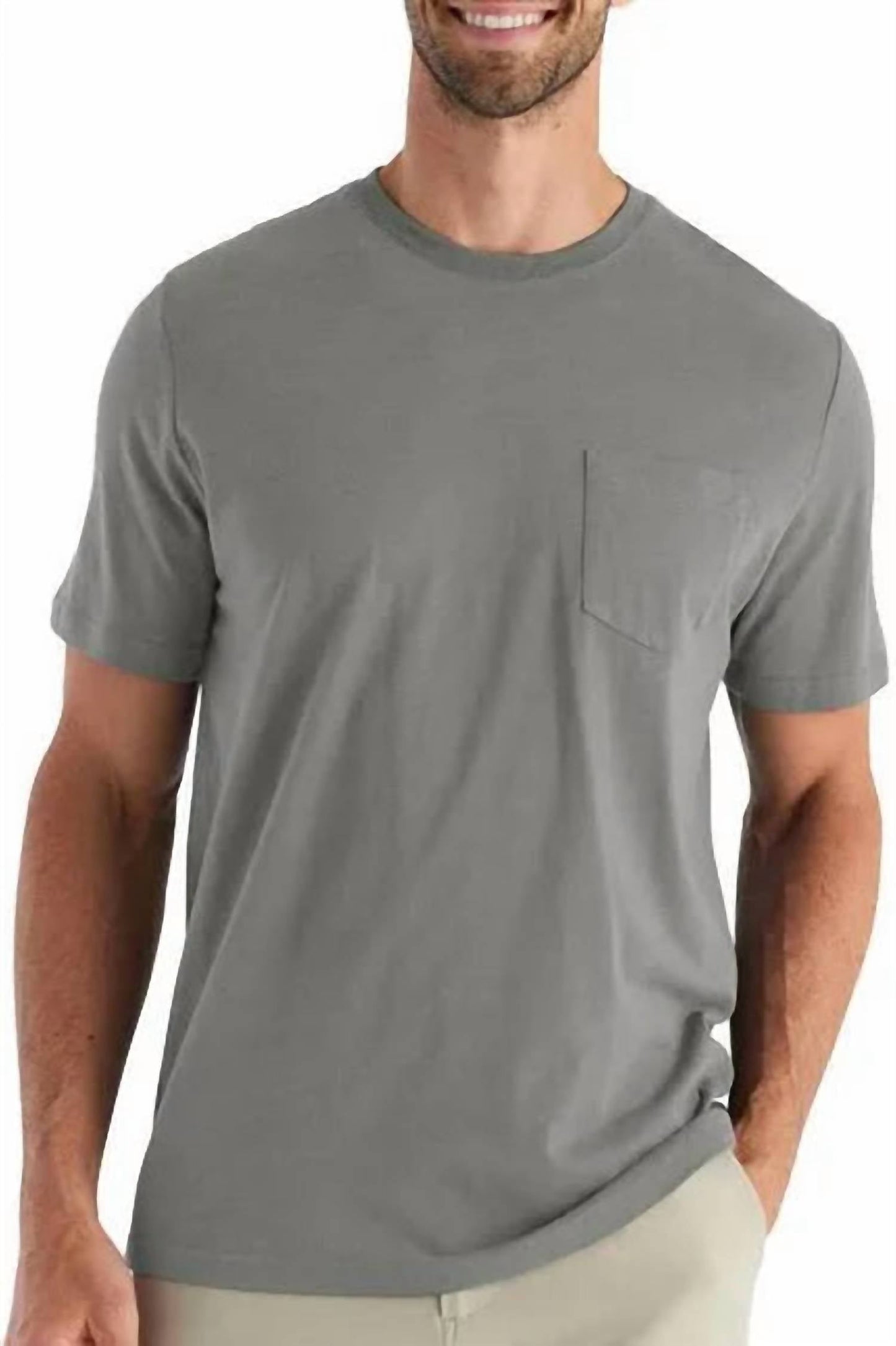 Free Fly - Bamboo Heritage Pocket Tee