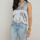 L'Agence - Emmy Sleeveless Silk Blouse