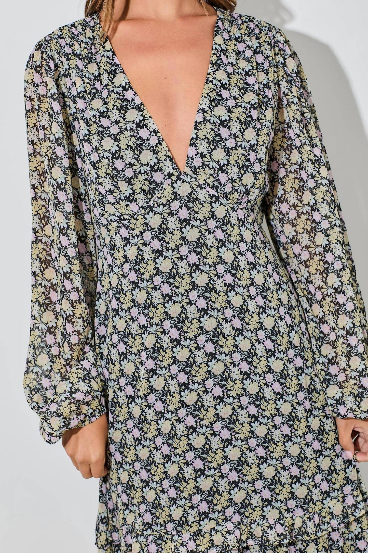 Baevely By Wellmade - Brynlee Floral Maxi Dress