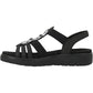 Remonte - Women's Synthetic Heel Strap Sandals