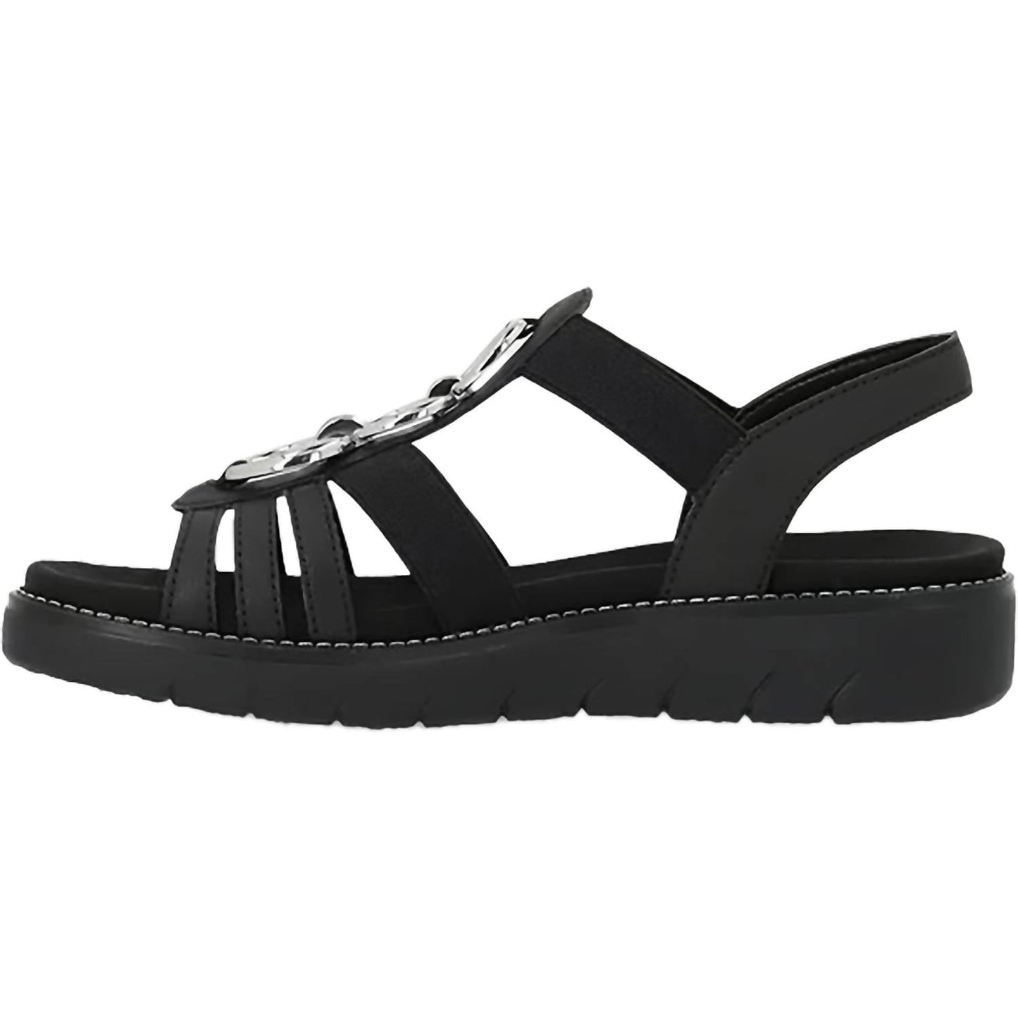 Remonte - Women's Synthetic Heel Strap Sandals
