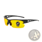Aerodynamic Aerodynamic Sports Sunglasses with High Visibility Lenses