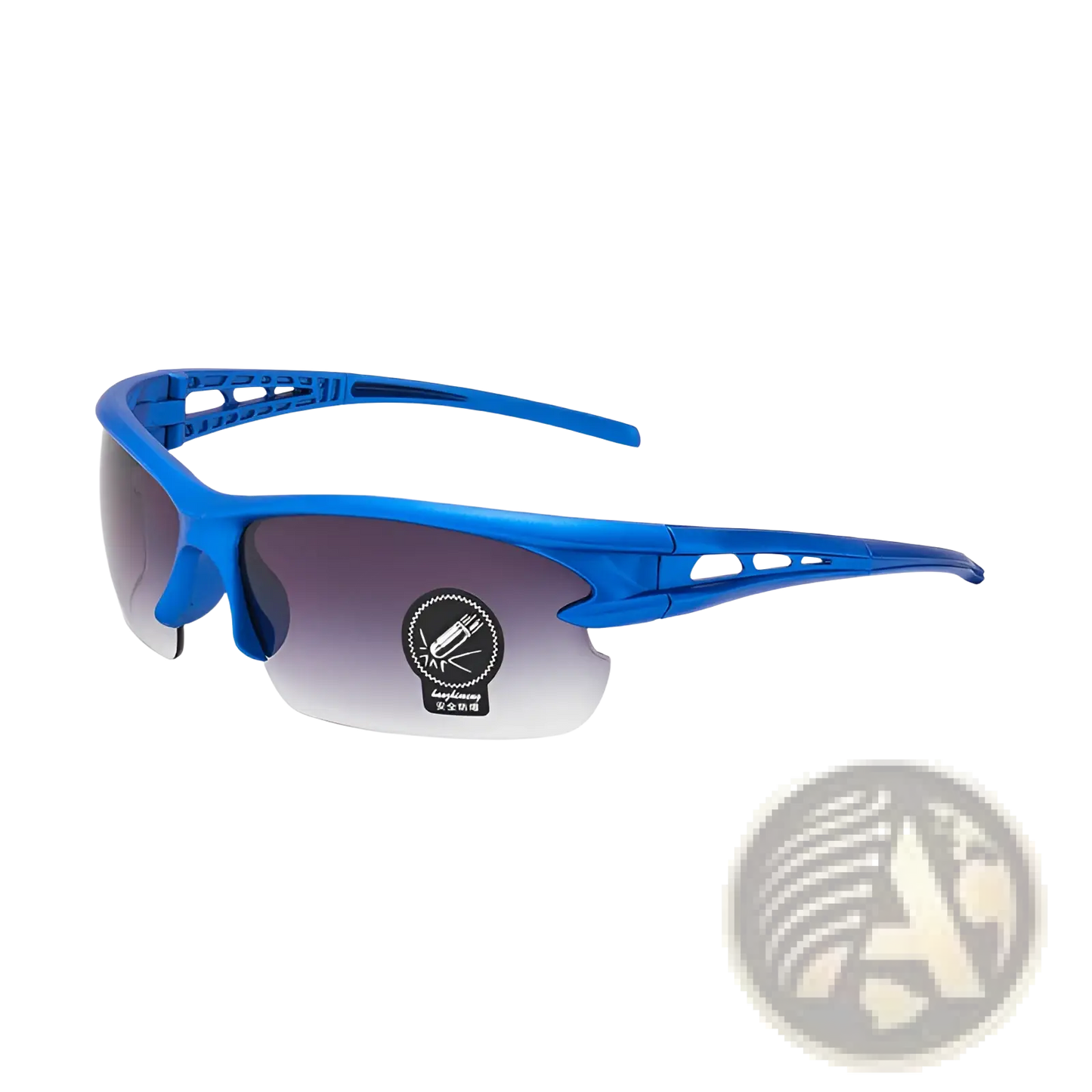 Aerodynamic Aerodynamic Sports Sunglasses with High Visibility Lenses