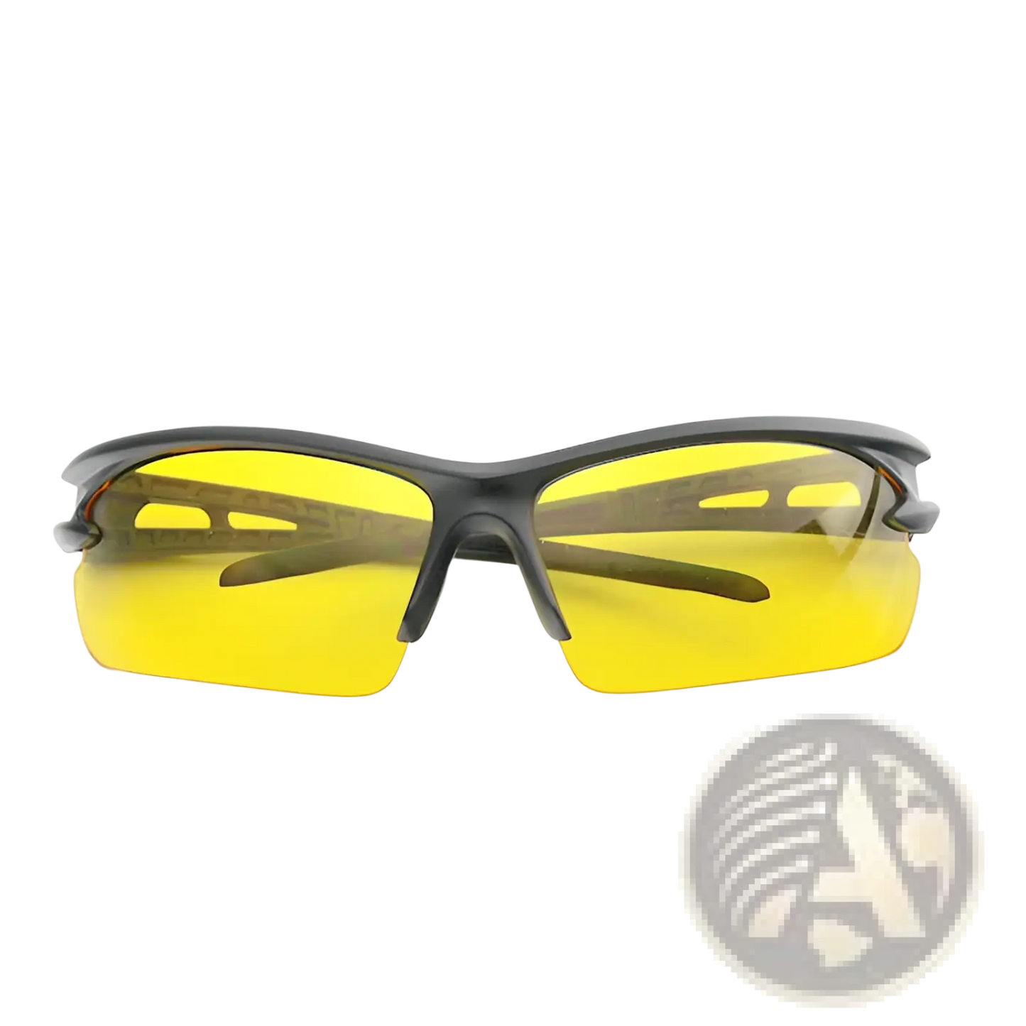 Aerodynamic Aerodynamic Sports Sunglasses with High Visibility Lenses