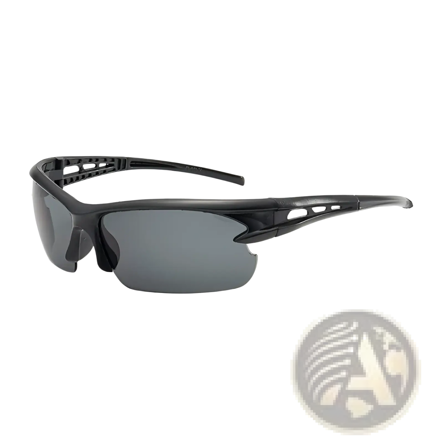Aerodynamic Aerodynamic Sports Sunglasses with High Visibility Lenses