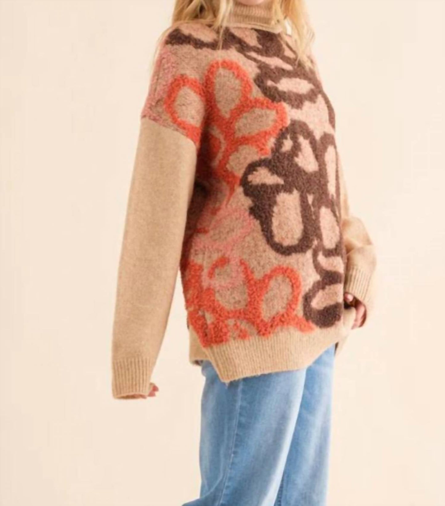 And The Why - Floral Sweater