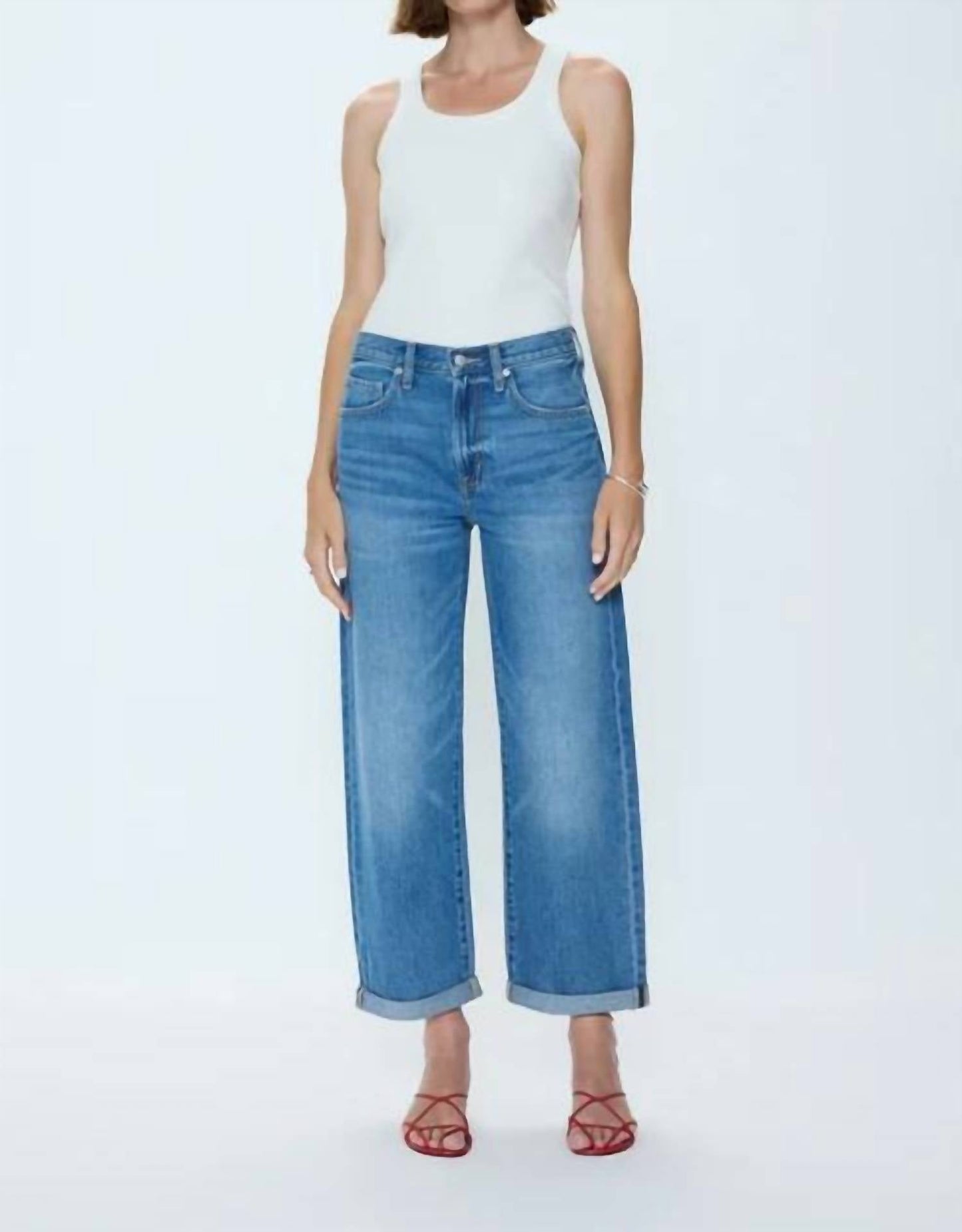 Pistola - Donny Rolled Hem Boyfriend Jeans