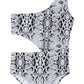 Girl's Stella Cove Kids' Snake Cutout One-Piece Swimsuit, Size 14Y - Black