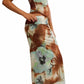 Free People - Mesh Sunset Maxi Skirt
