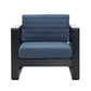 Giovanna Club Chair Set With Aluminum Frame