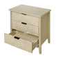 3 Drawer Cabinet - Natural Wood Finish