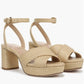 Veronica Beard - Women's Danika Ankle Strap Platform Sandal