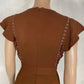 A.L.C. - Pleated Grommet Detail Dress