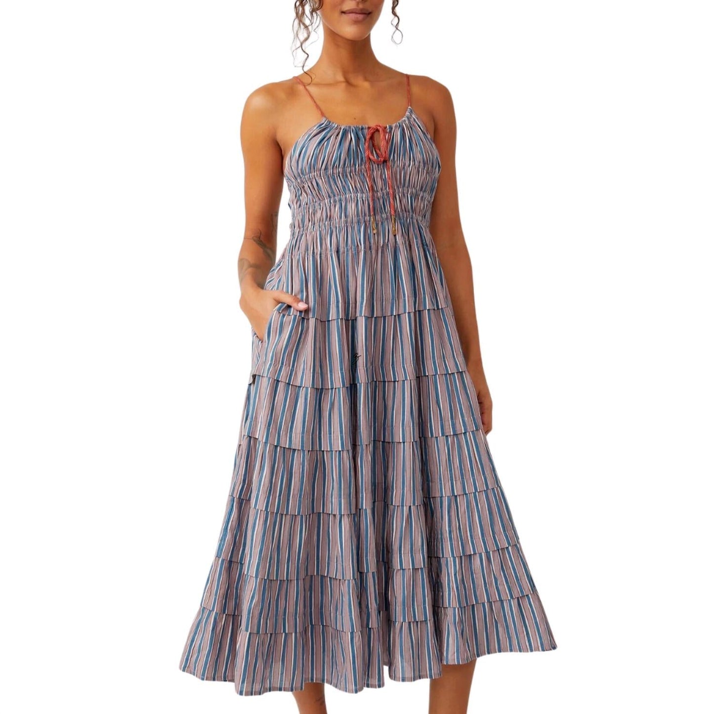 Free People - Women's Going Steady Midi Dress