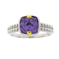 Cubic Zirconium Ring Sterling Silver