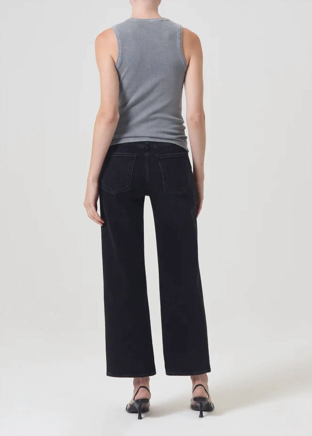 Agolde - Harper Crop Wide Leg Jeans