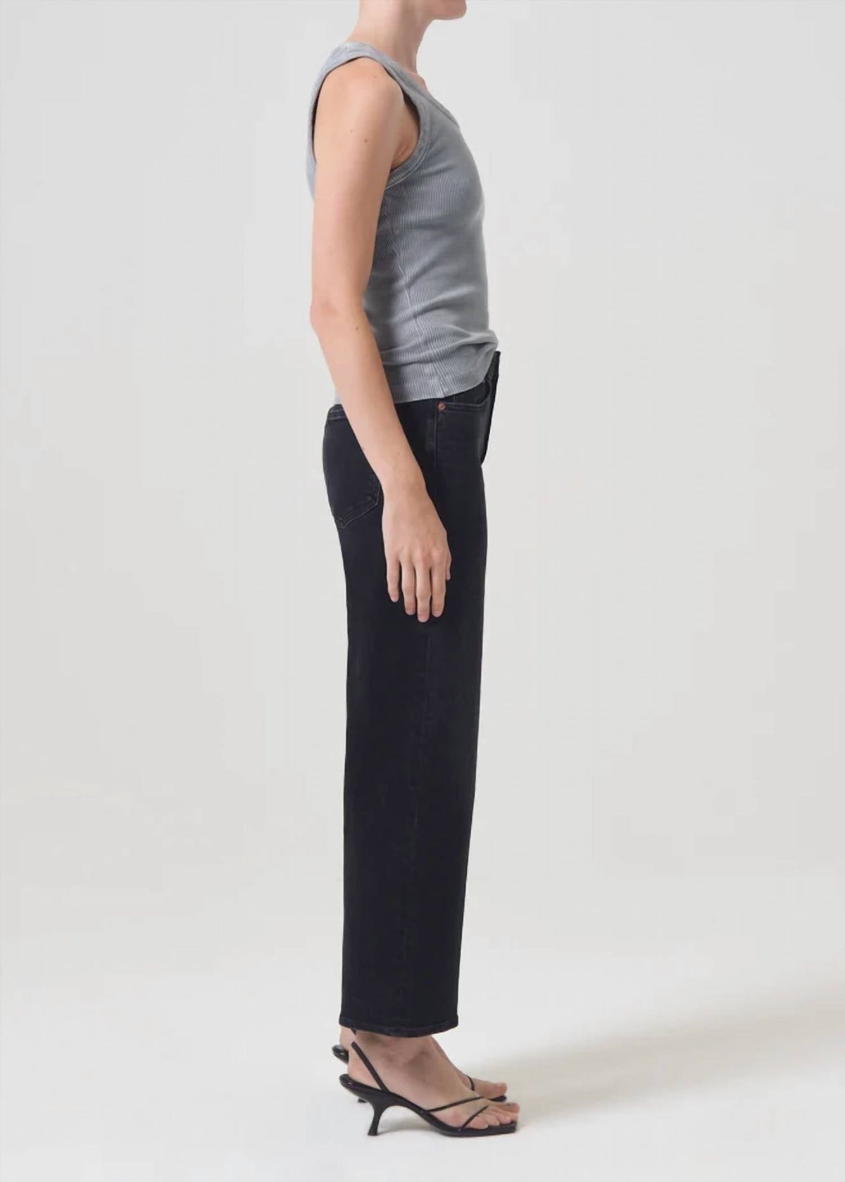 Agolde - Harper Crop Wide Leg Jeans