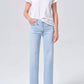 Agolde - Harper Mid Rise Relax Straight Jeans