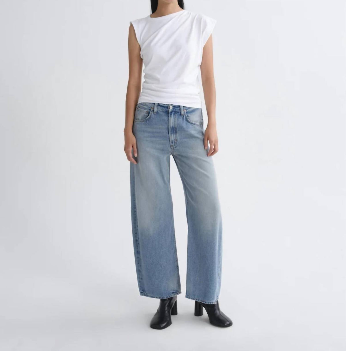 Agolde - Low Rise Curve Crop Jeans