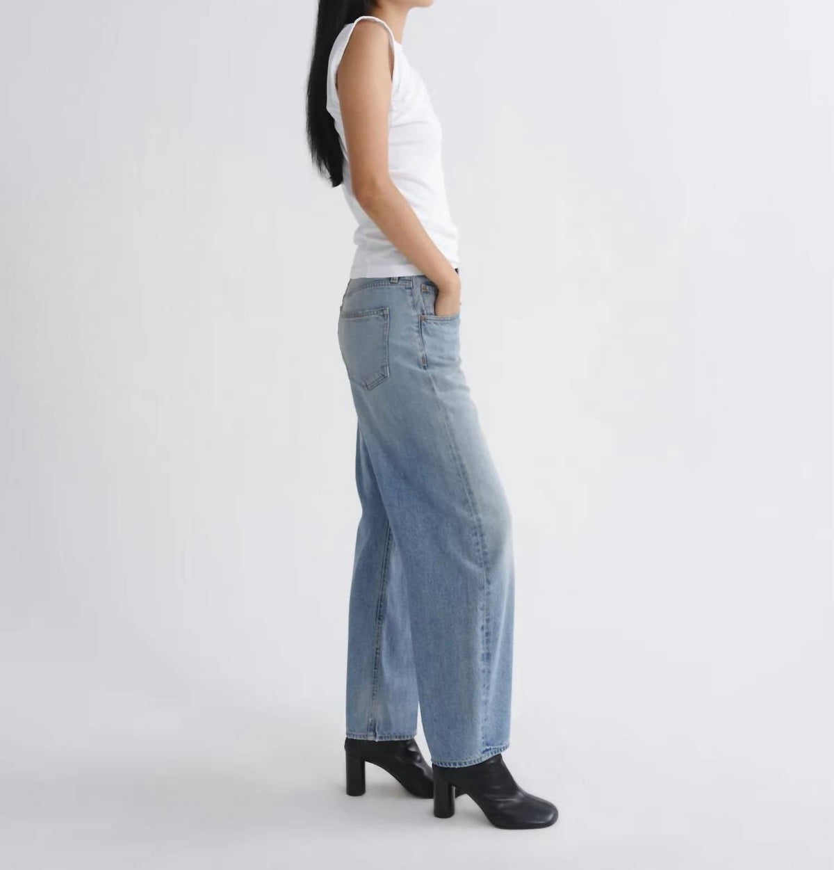 Agolde - Low Rise Curve Crop Jeans