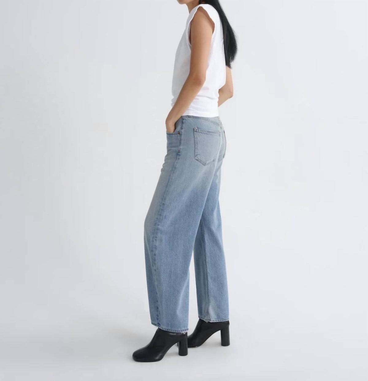 Agolde - Low Rise Curve Crop Jeans