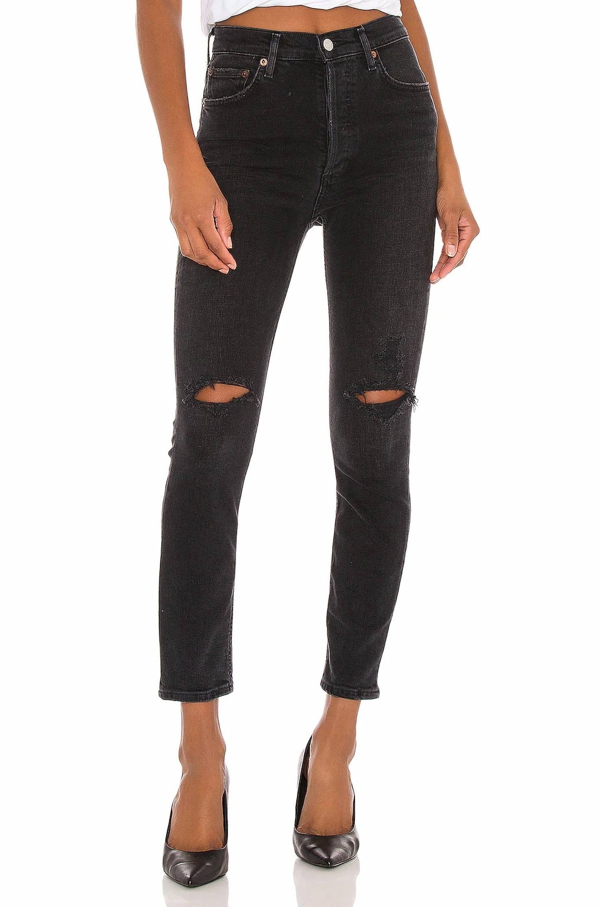 Agolde - Nico High Rise Slim Fit Jean