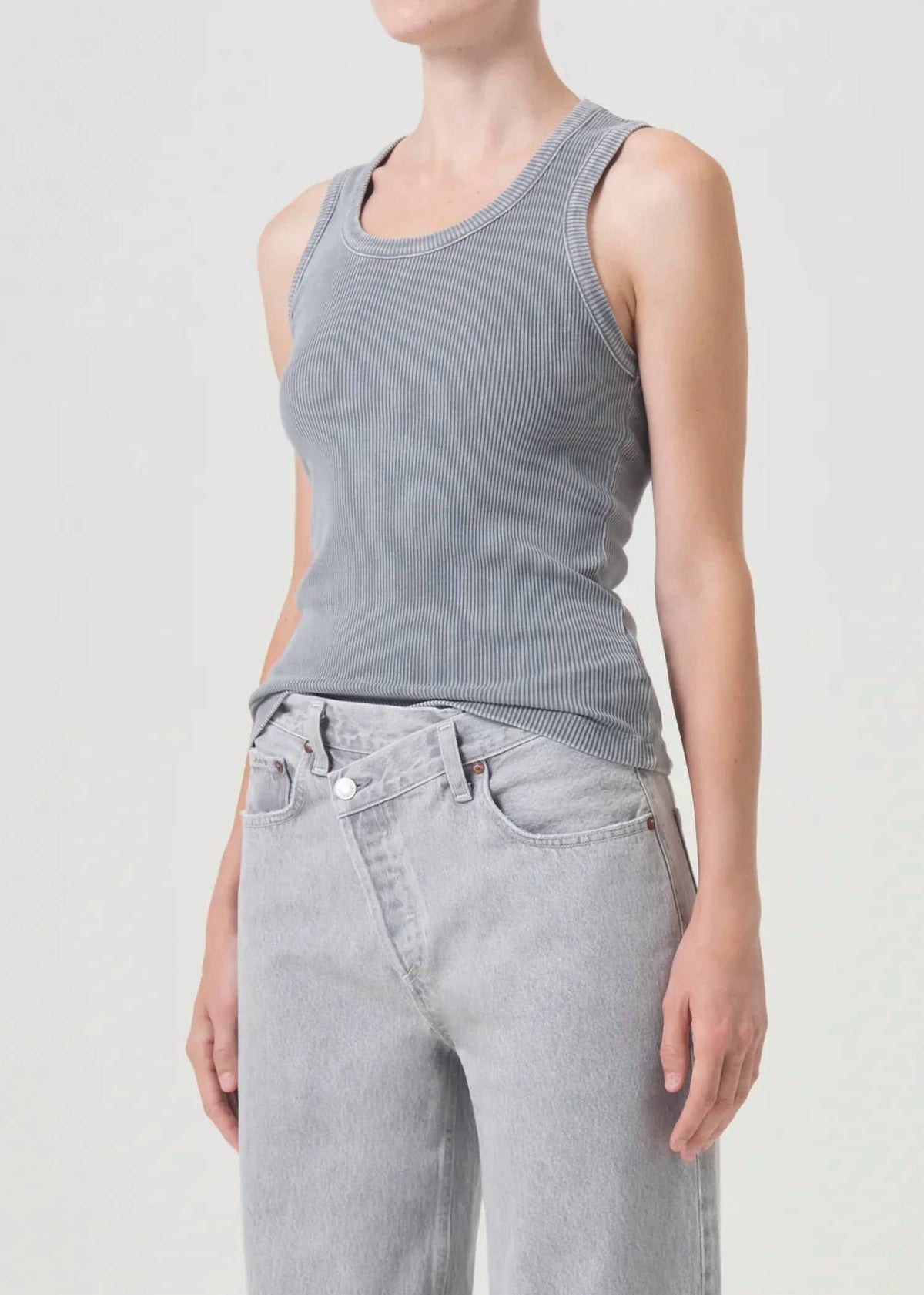 Agolde - Poppy Scoop Neck Tank Top
