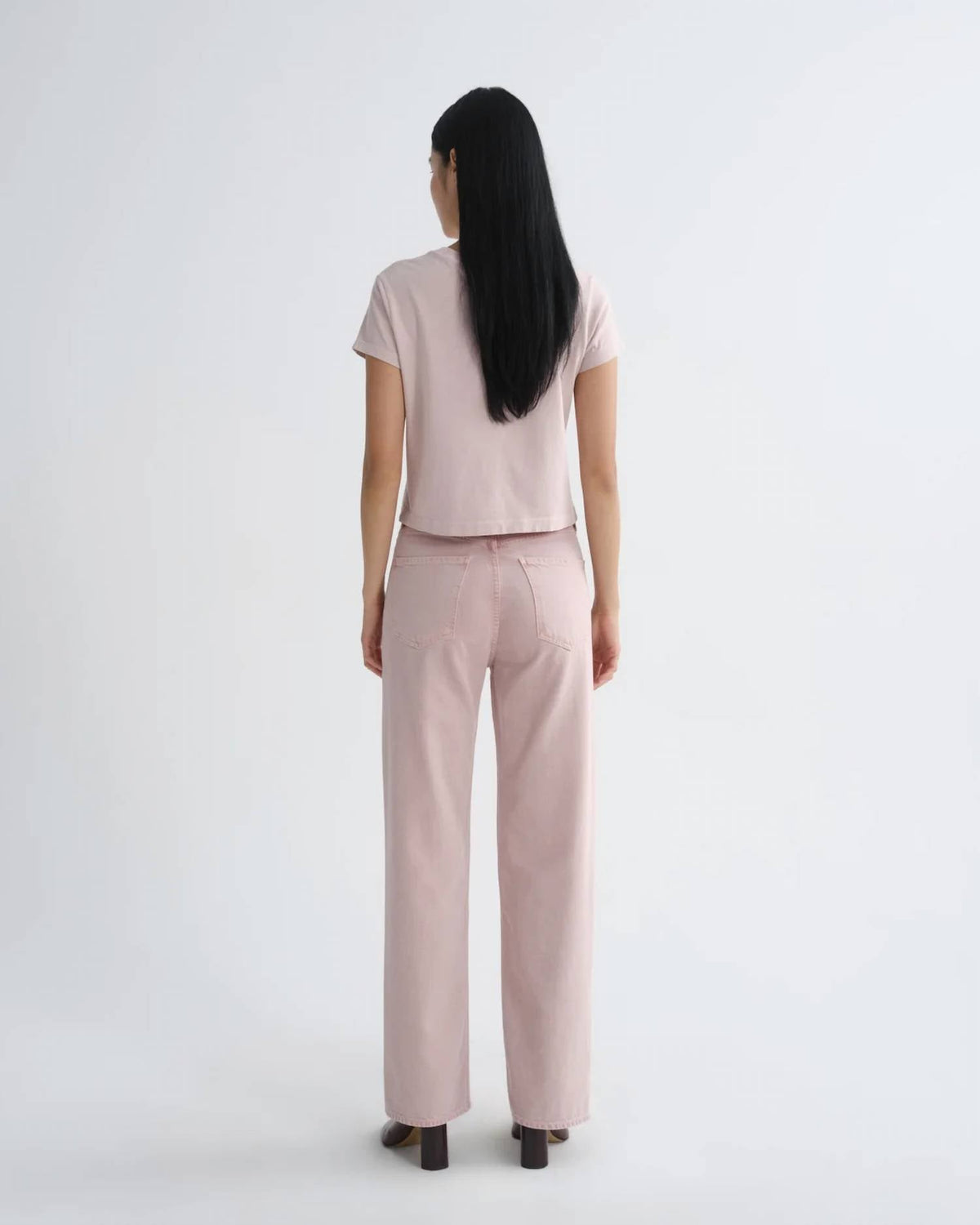 Agolde - Ren 32" High Rise Wide Leg Jeans