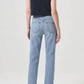 Agolde - Riley Crop High Rise Straight Jeans