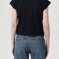 Agolde - Women's Bryce Cap Sleeve Crewneck Tee