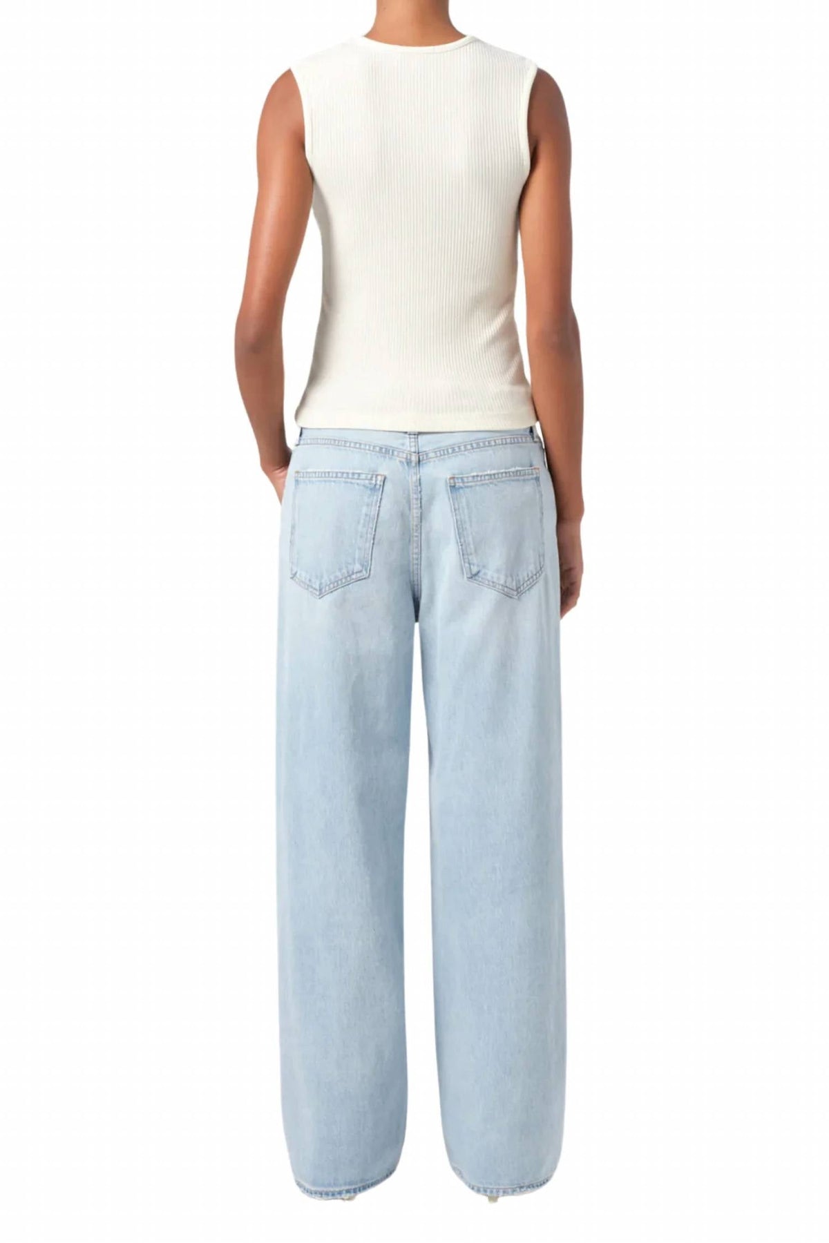 Agolde - Women's Low Slung Baggy Jeans