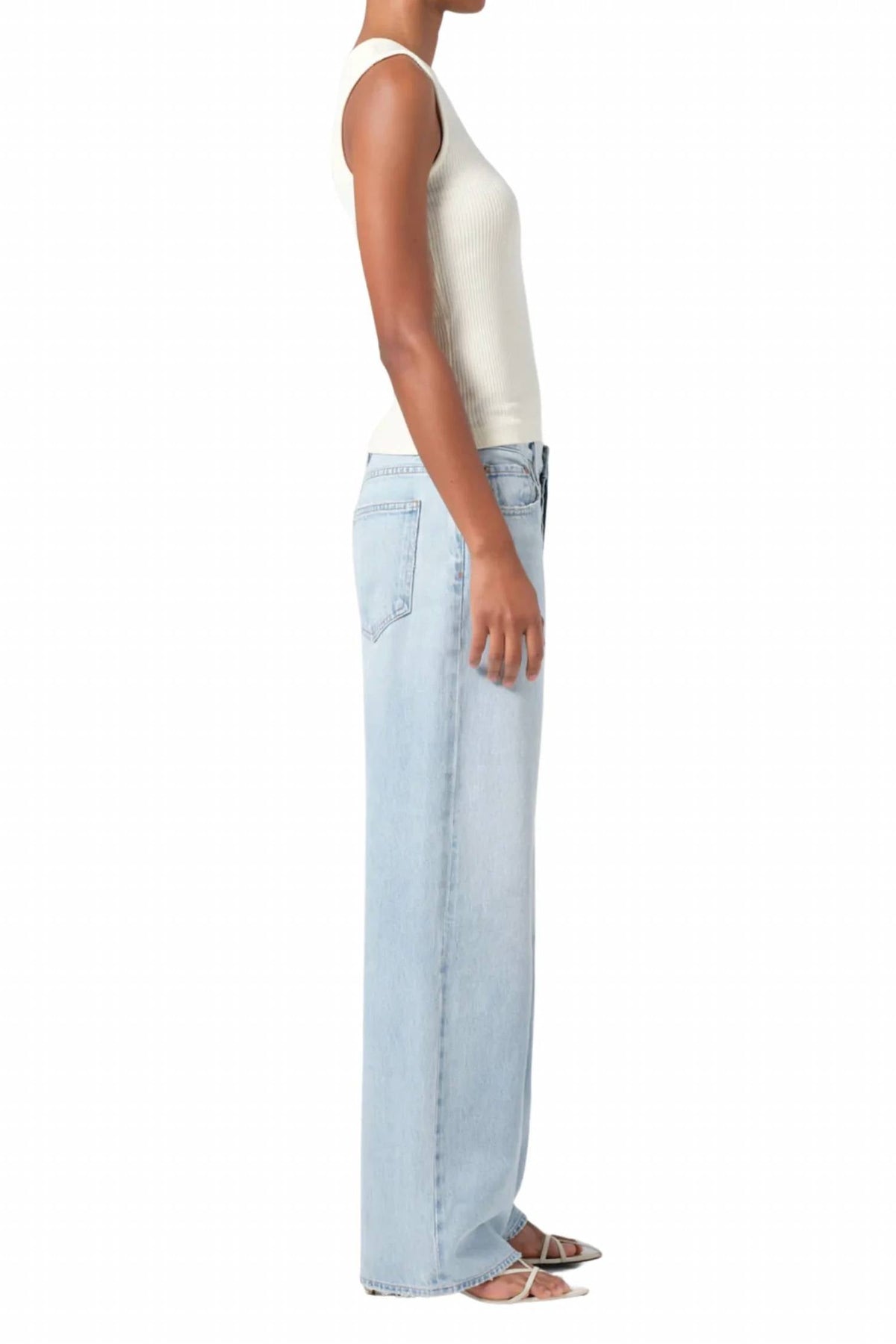 Agolde - Women's Low Slung Baggy Jeans