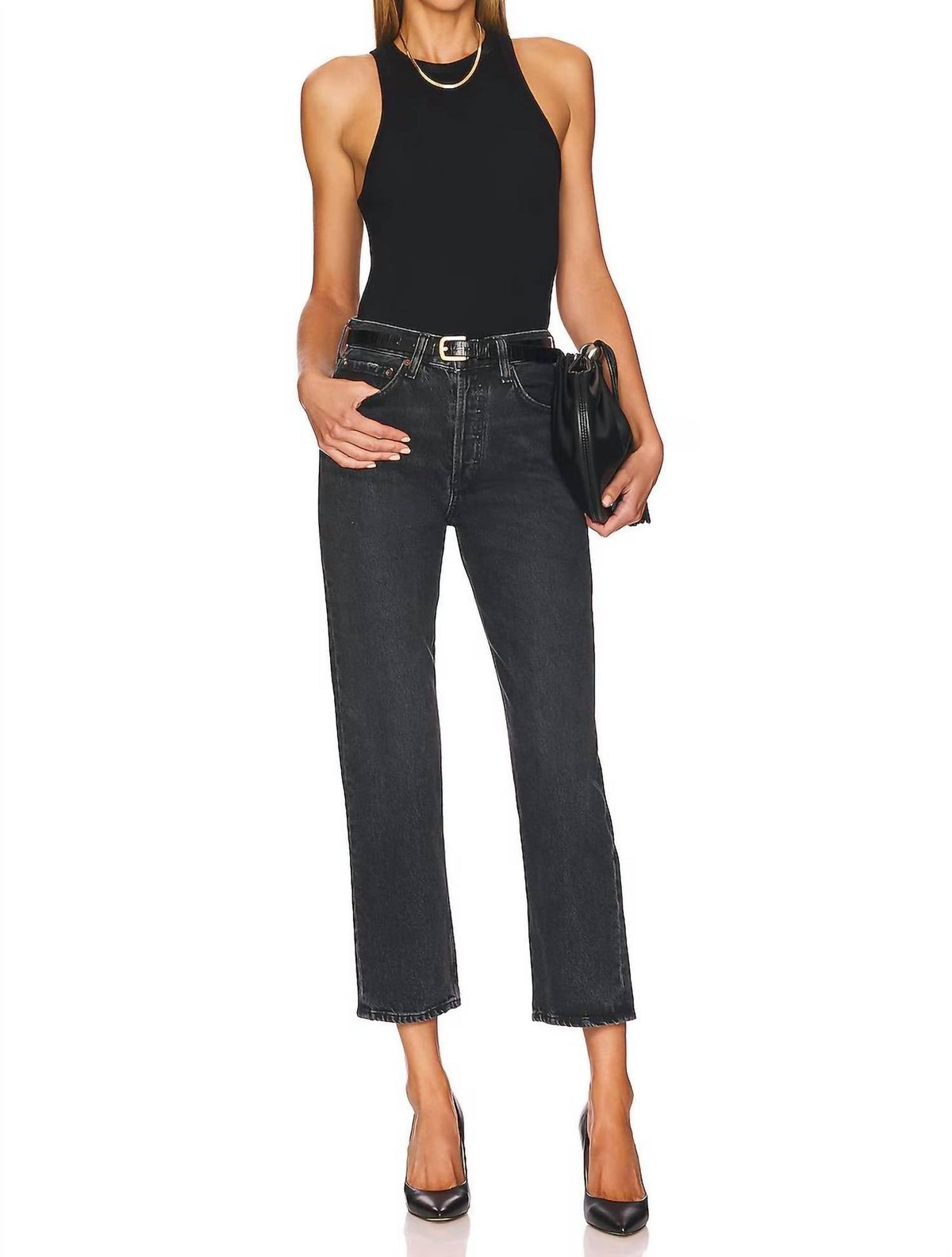 Agolde - Wyman Lowrise Vintage Straight Jean