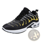 Air Cushion Running Shoes Flame Pattern Fashion Sneakers