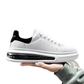 Air Cushion Sports Sneakers with Pu Leather Upper