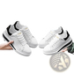 Air Cushion Sports Sneakers with Pu Leather Upper