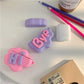 3d Hi Bye Speech Bubble Silicone Airpods 2 Case