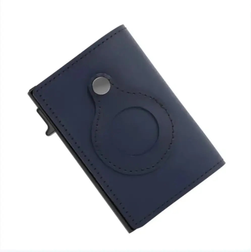 Rfid Slim Airtag Leather Wallet and Anti Theft Card Holder