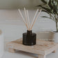 Farmhouse Amber Tinted Glass Jar Reed Diffuser